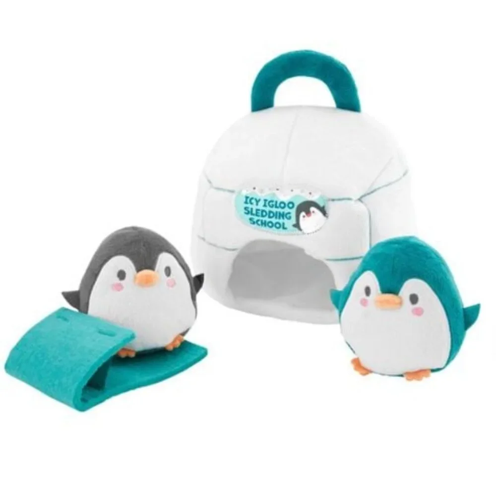 Carter's Igloo/Penguins Plush Toy